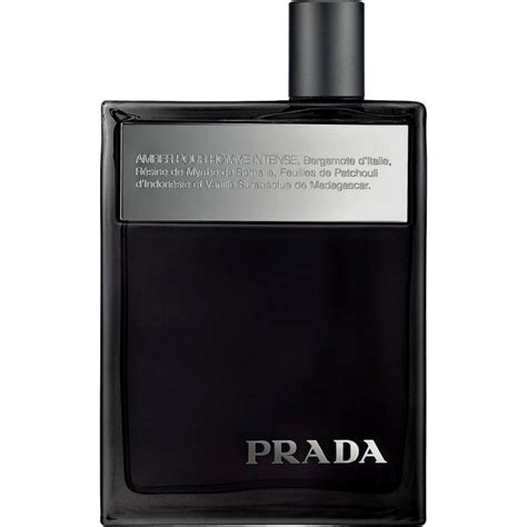 prada amber pour homme intense fragrancenet|Prada amber aftershave for men.